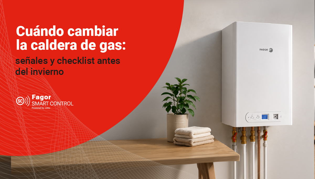 Cuándo cambiar la caldera de gas: señales y checklist antes del invierno